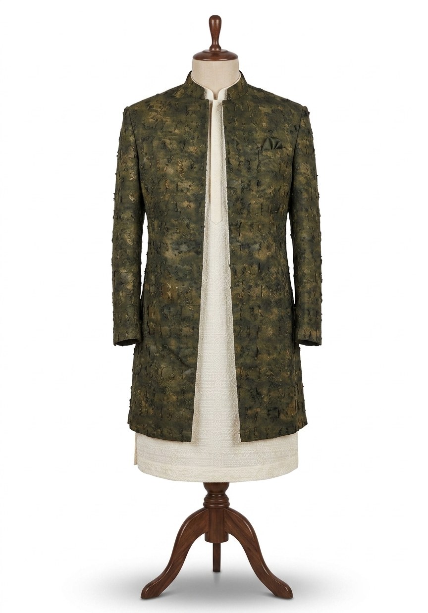 Sherwani vs Achkan.