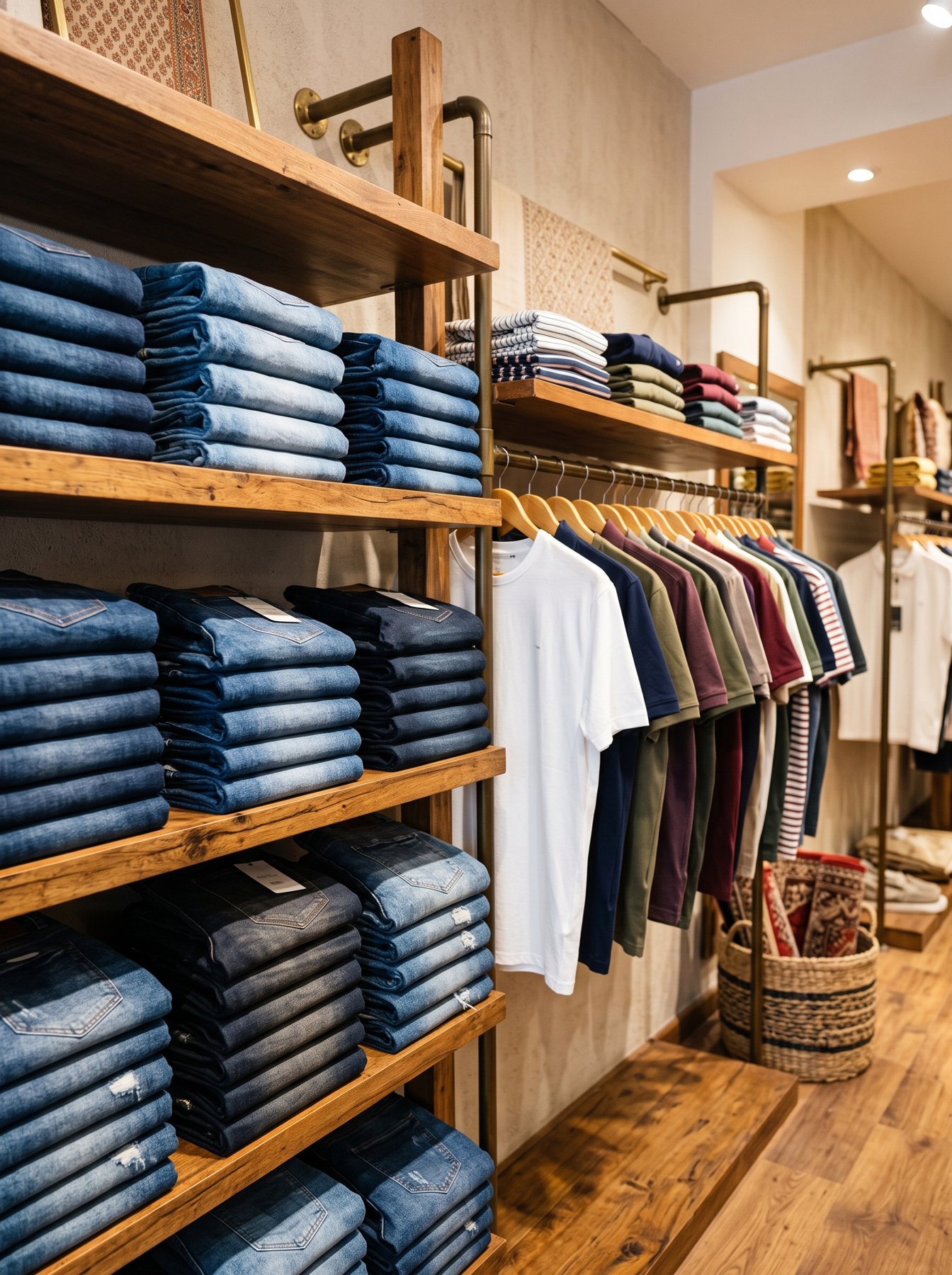 Denim & casual